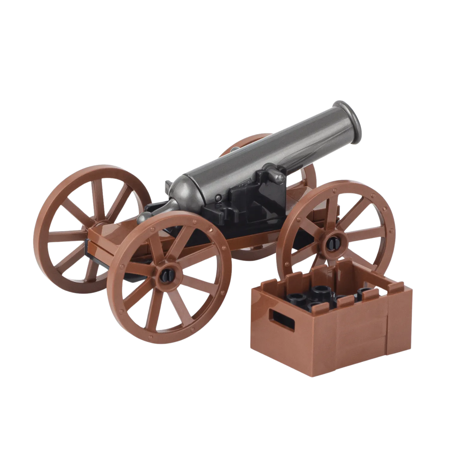 Military Artillery Cannon Custom Military MOC Set