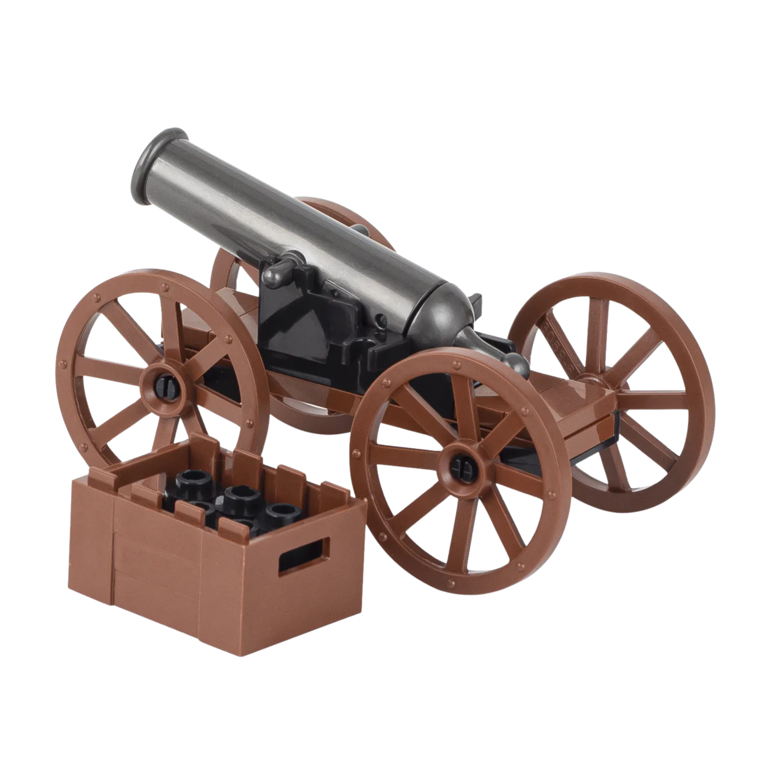 Military Artillery Cannon Custom Military MOC Set