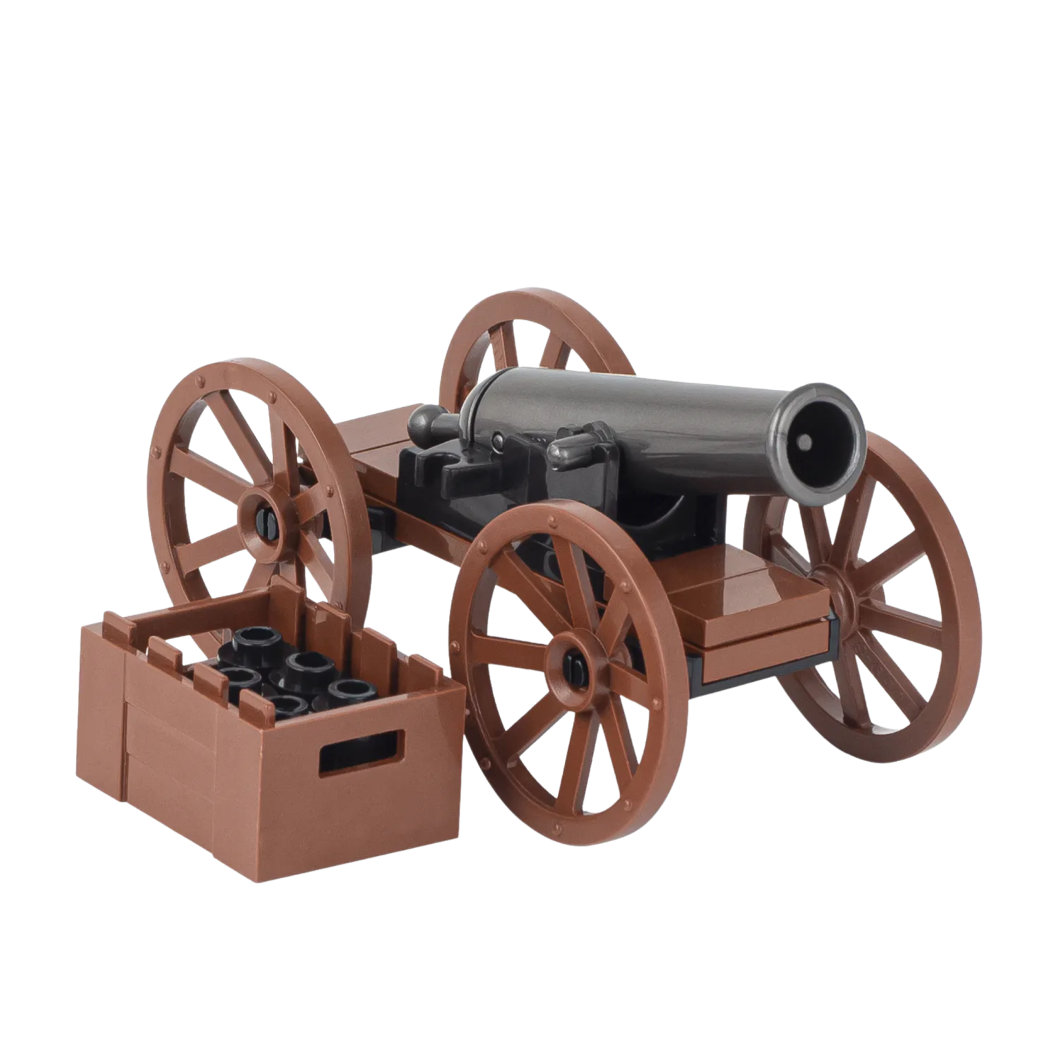 Military Artillery Cannon Custom Military MOC Set