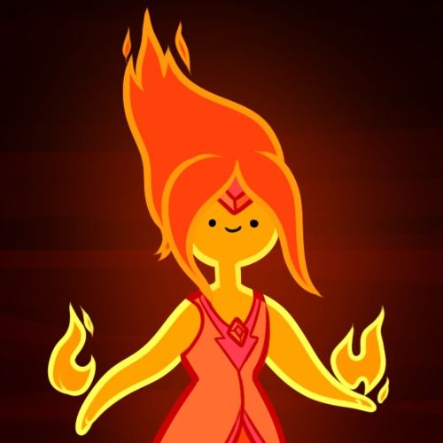 Flame Princess from Adventure Time Custom Minifigure