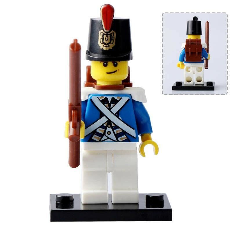 American Revolutionary War Soldiers Bundle Minifigure