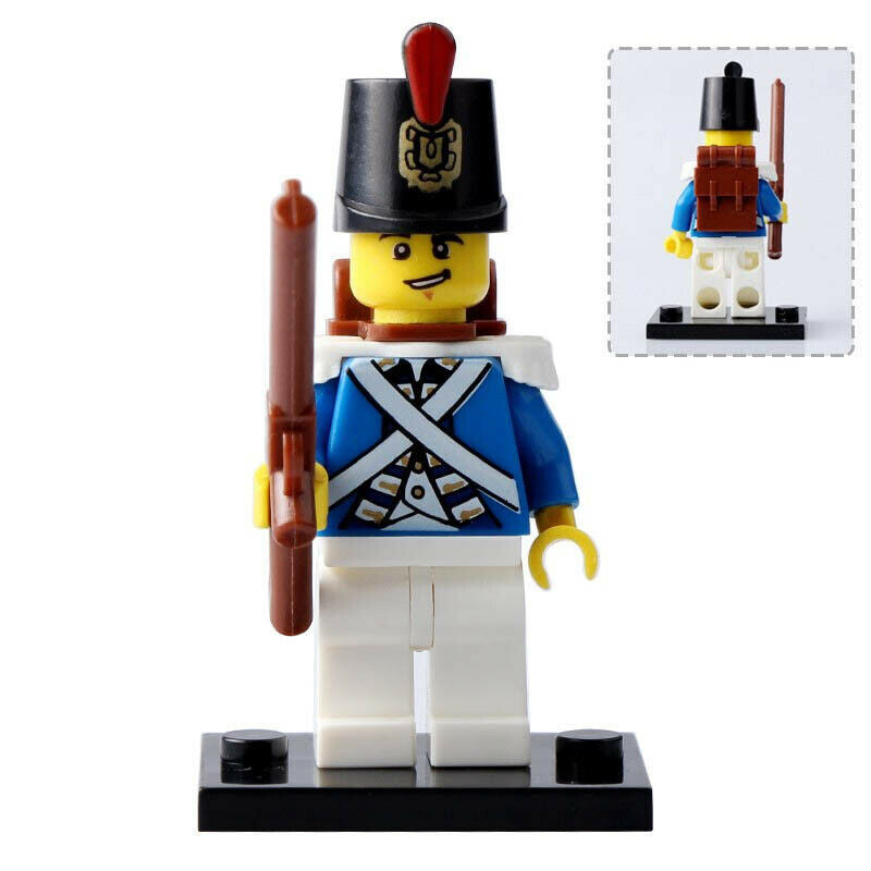 American Revolutionary War Soldiers Bundle Minifigure