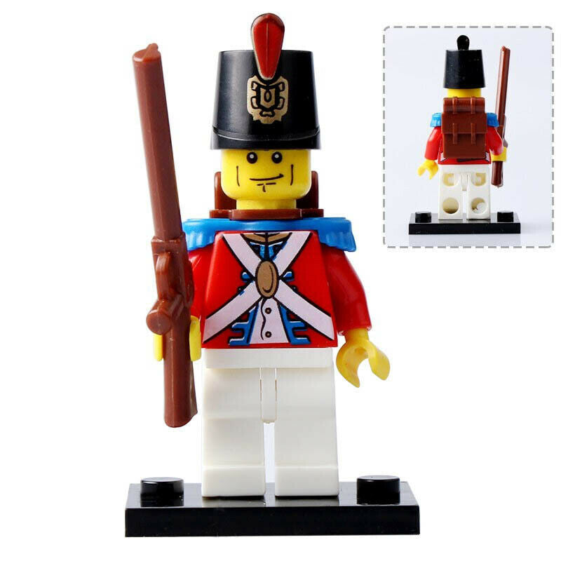 American Revolutionary War Soldiers Bundle Minifigure