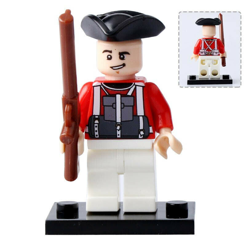 American Revolutionary War Soldiers Bundle Minifigure