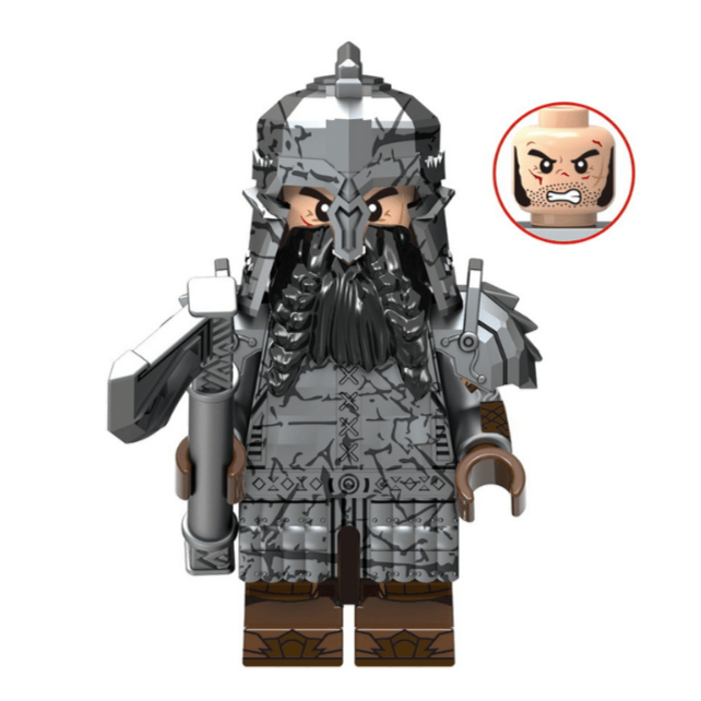 Dwarven Warrior custom Lord of the Rings Minifigure